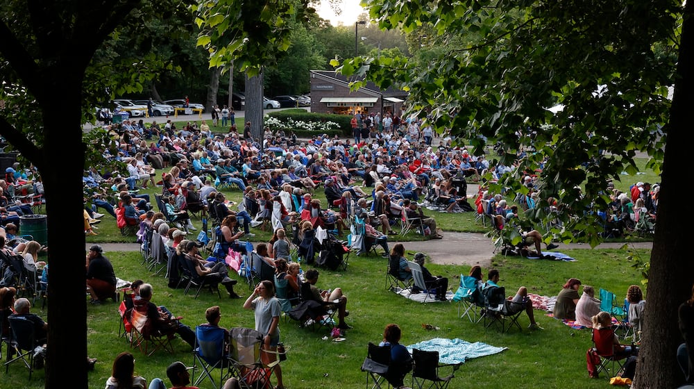 The Springfield Arts Council's Summer Arts Festival will celebrate its 60th season with five weeks of acts in the Veterans Park Amphitheater, many tying into the anniversary. BILL LACKEY/STAFF