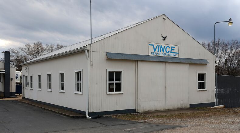 Vince Refuse Service, Inc. on Neosha Avenue in Springfield. BILL LACKEY/STAFF