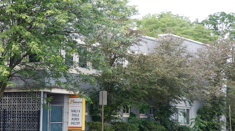 The Shelter Inc. Family & Single Women Shelter on West High Street. BILL LACKEY/STAFF