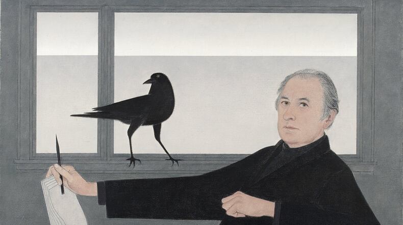 Artist Will Barnet’s self portrait, painted in 1981. CONTRIBUTED