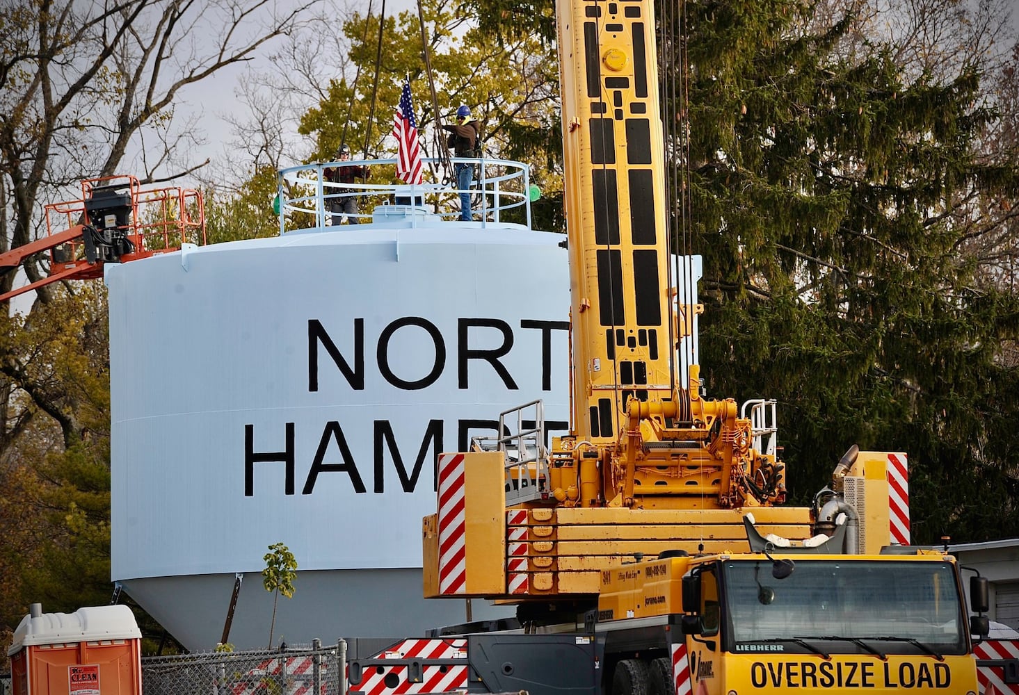 North Hampton water tower