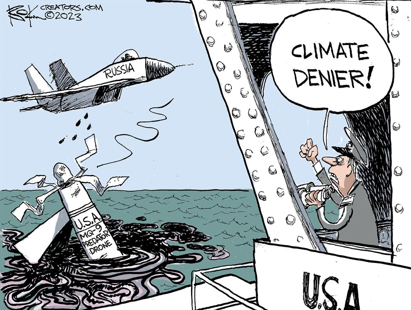 WEEK IN CARTOONS: Bank collapse, Russia and more