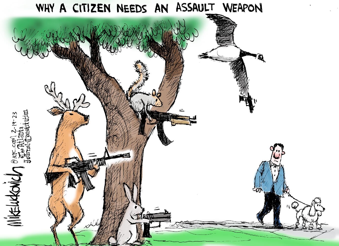 WEEK IN CARTOONS: Ohio derailment, unidentified flying objects and more