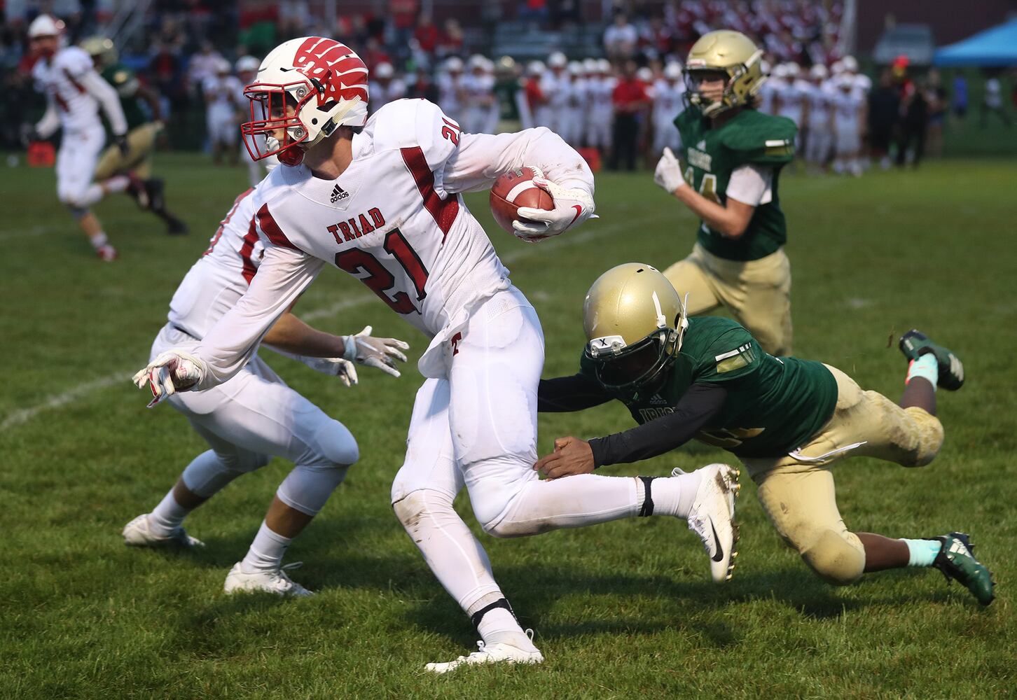 Catholic Central vs Triad Football