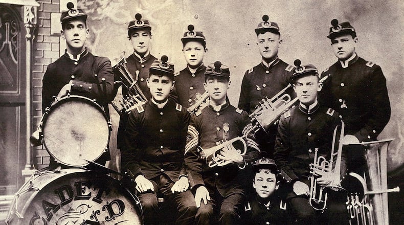 The Hawken Cadet Band. PHOTO COURTESY OF THE CLARK COUNTY HISTORICAL SOCIETY