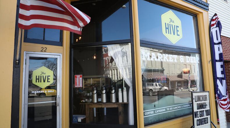 The Hive, a new market and deli has opened in Mechanicsburg. Bill Lackey/Staff