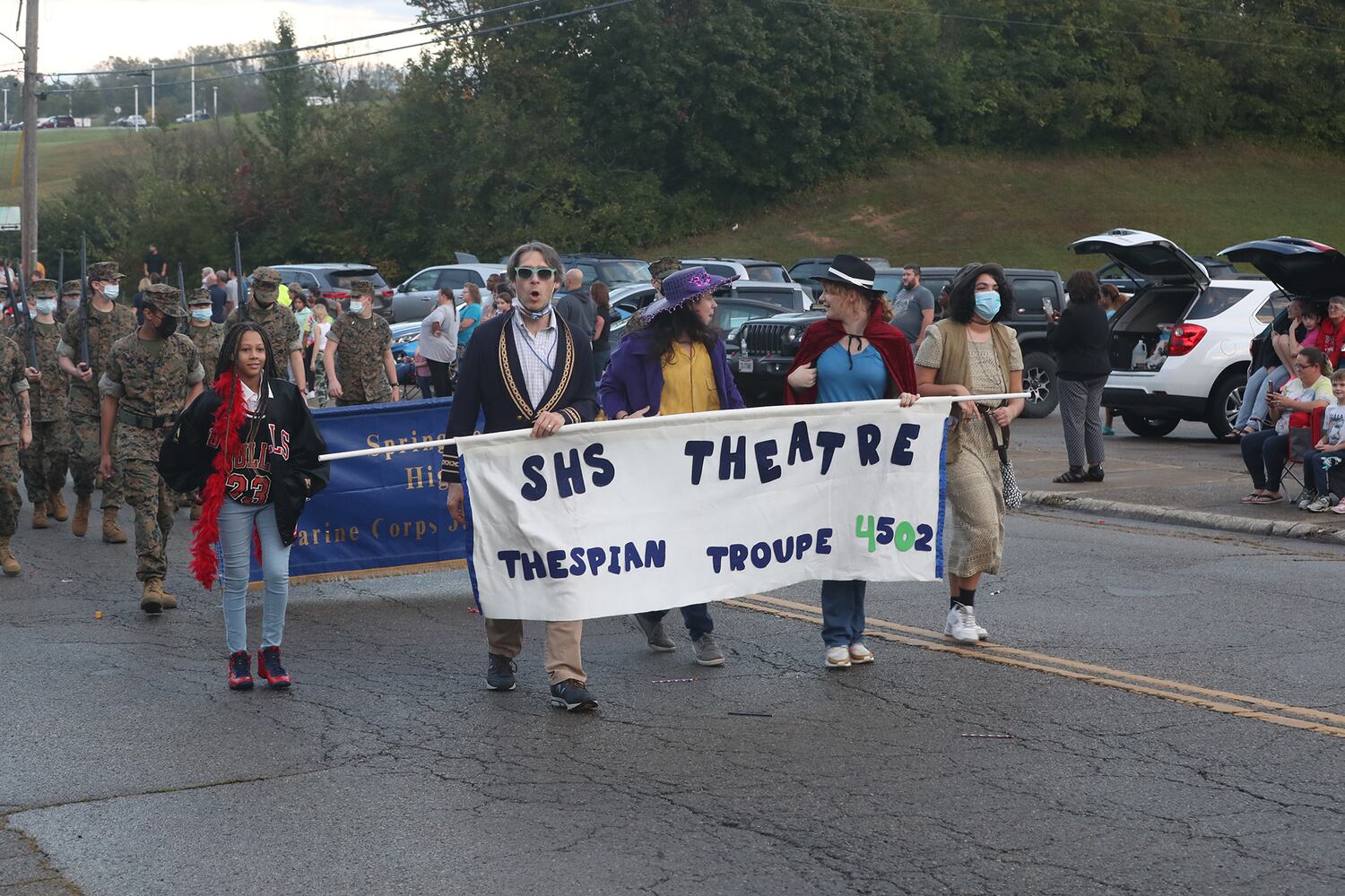 100821 Homecoming Parade SNS