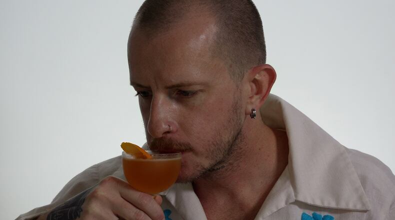 Dayton native Branden Fugate is the author and illustrator of "This is a Cocktail Book" (CONTRIBUTED PHOTO).