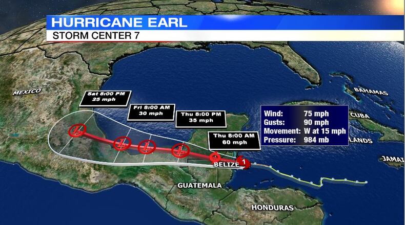 Graphic by Storm Center 7 Chief Meteorologist Eric Elwell