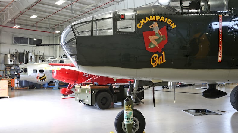 Several events will be held in Clark and Champaign Counties this weekend, including an 801st Medical Air Evacuation Squadron Demonstration at the Champaign Aviation Museum. In this file photo is the "Champaign Gal" a B-25 bomber that's on display at the Champaign Aviation Museum in Urbana. FILE/BILL LACKEY/STAFF