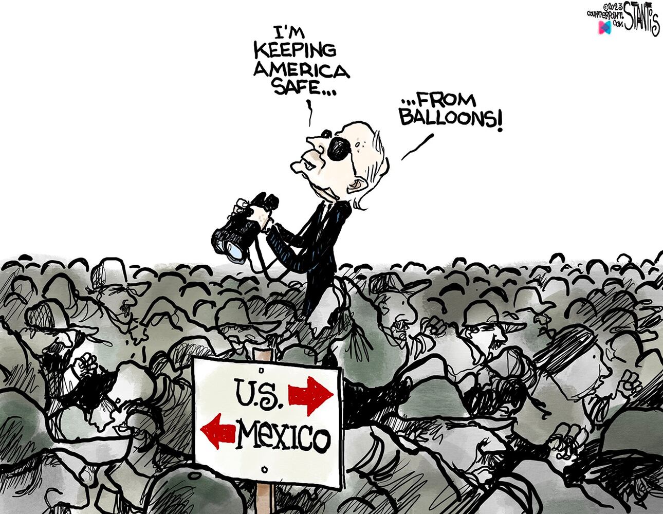 WEEK IN CARTOONS: Ohio derailment, unidentified flying objects and more