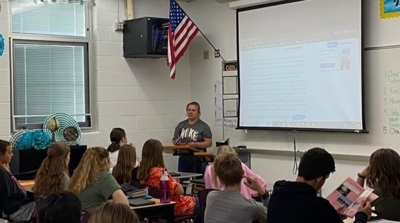 Mechanicsburg Exempted Schools earned a 4-star rating on the state report card release this fall. In this file photo are students in an 8th grade English Language Arts (ELA) class in the Mechanicsburg Exempted Village School District. Contributed