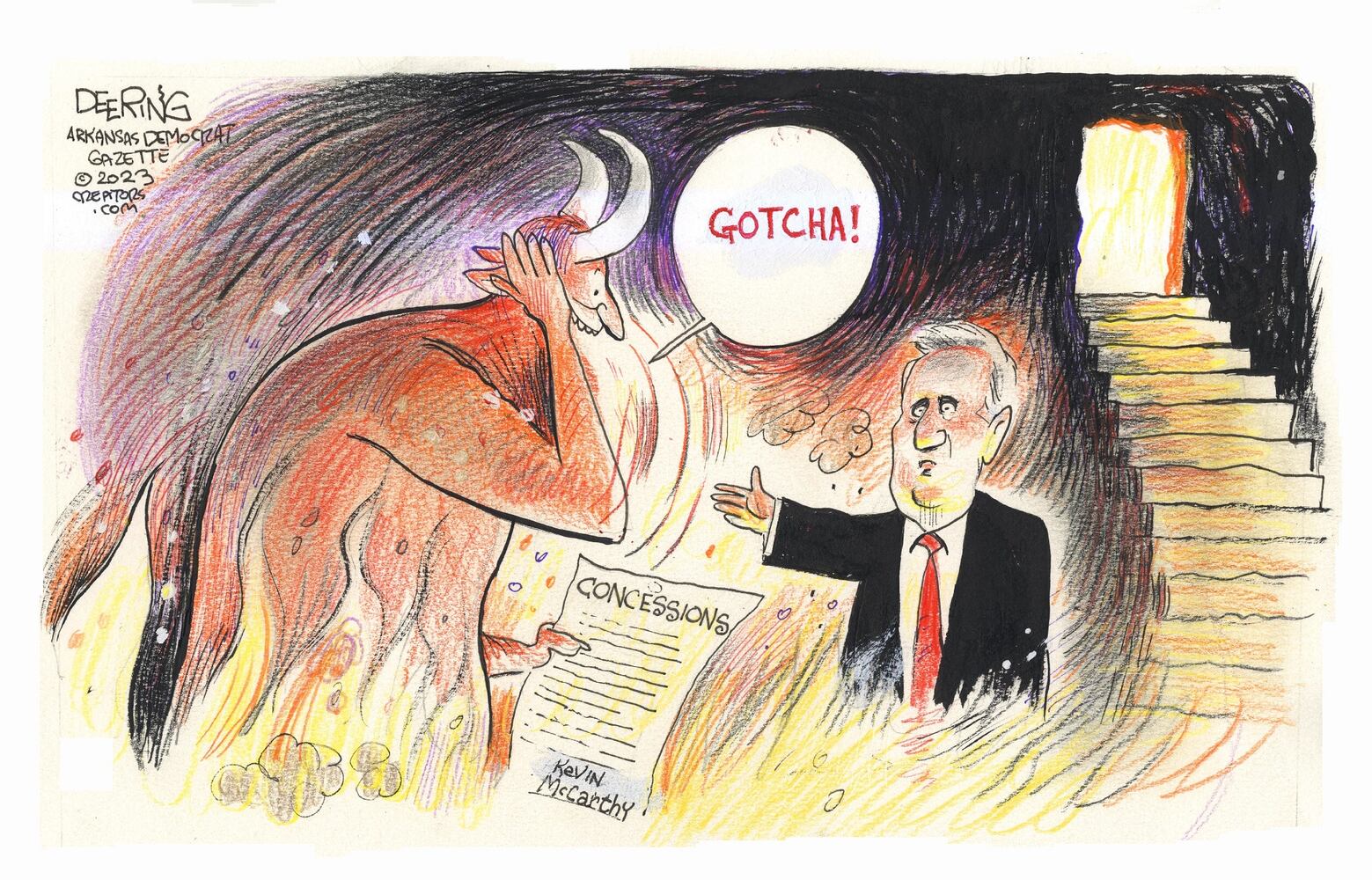 WEEK IN CARTOONS: Kevin McCarthy and the GOP, Joe Biden and more