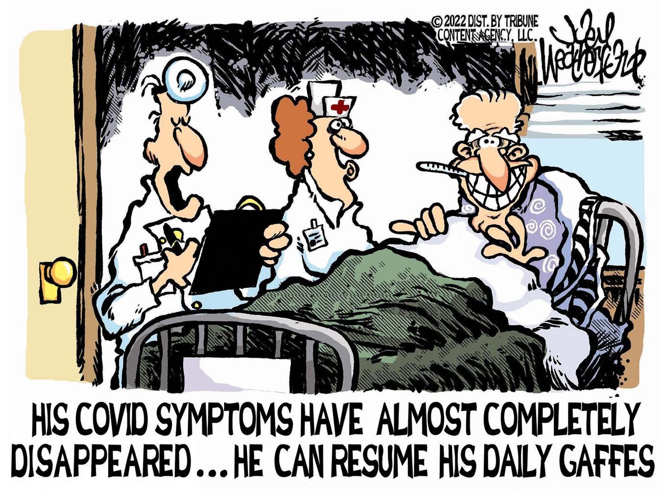 WEEK IN CARTOONS: 2024 presidential race, Biden’s COVID and more