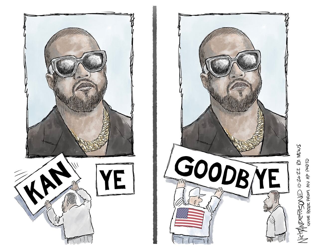 WEEK IN CARTOONS: Kanye West, Halloween and more