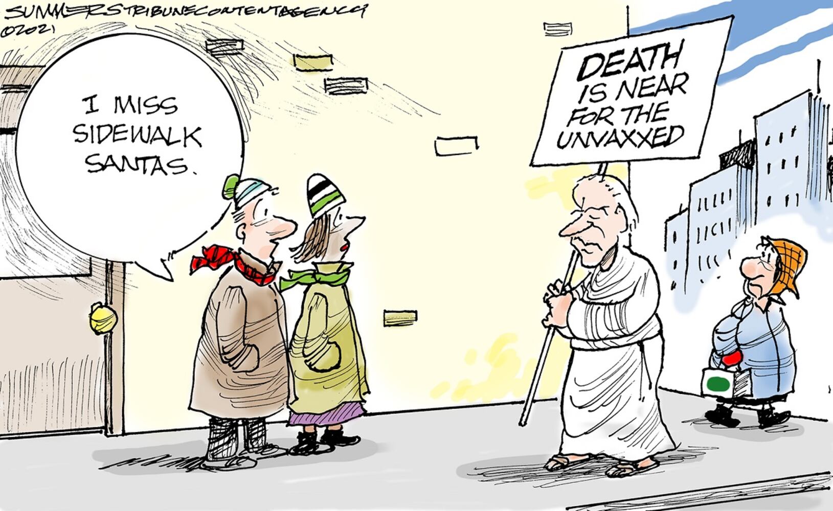 WEEK IN CARTOONS: Omicron Christmas, Joe Manchin and more