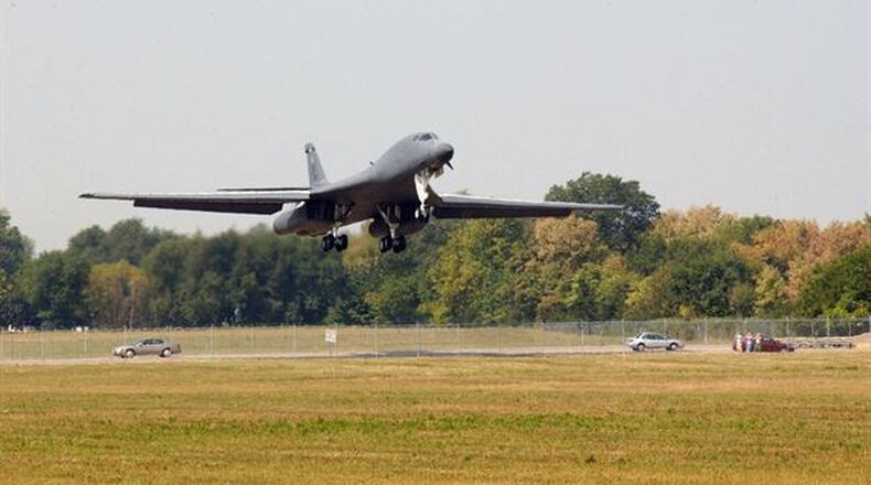 B-1B Lancer at the National Museum of the U.S. Air Force. USAF FILE PHOTO