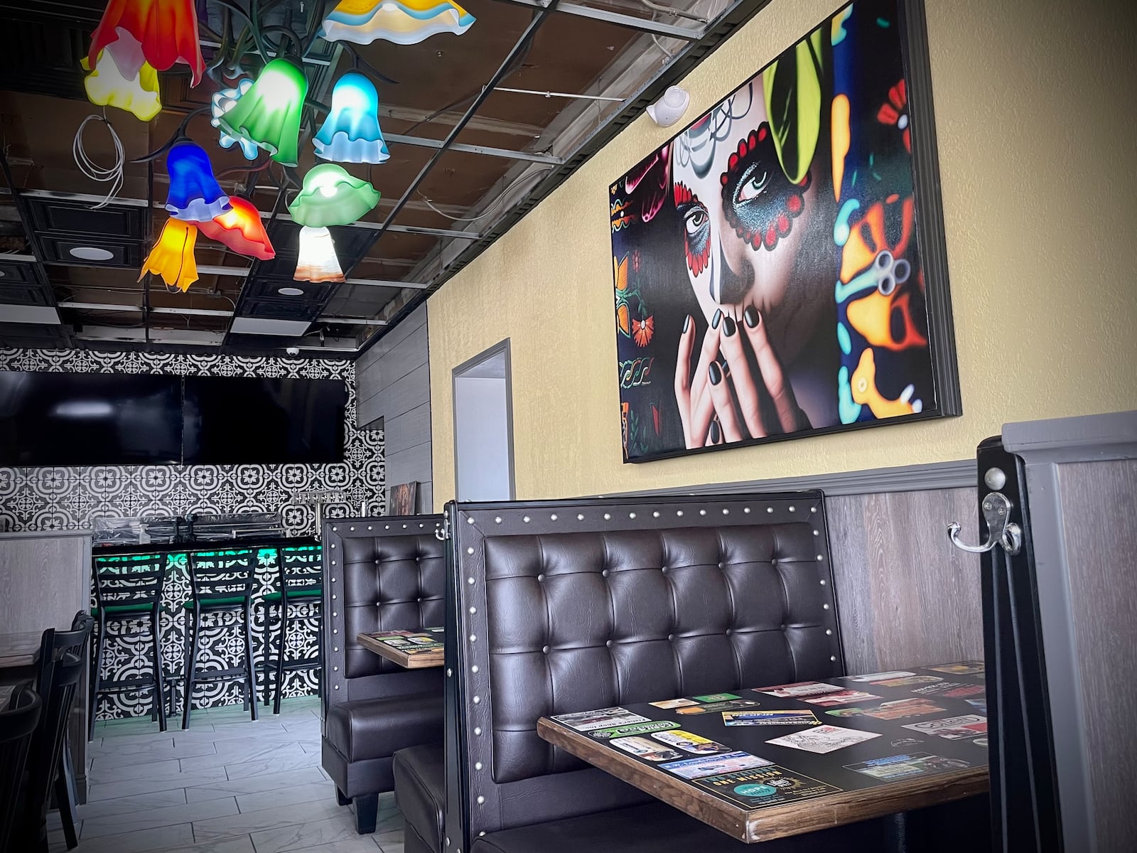 Los Mariachis at 608 N. Detroit St. in Xenia has been remodeled after a fire in June 2024. The owners hope to reopen in May. NATALIE JONES/STAFF