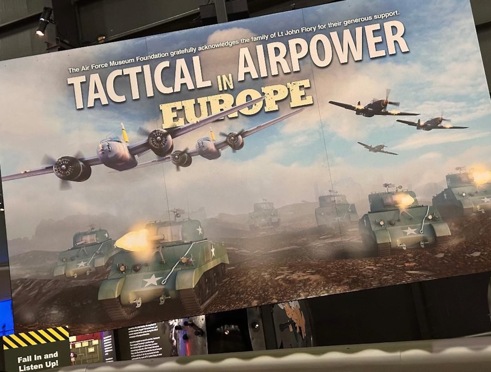 The National Museum of the U.S. Air Force has opened a new permanent exhibit, "Tactical Airpower in Europe," highlighting the vital role of the U.S. Army Air Forces in securing victory in Europe during World War II. Photo courtesy of National Museum of the U.S. Air Force