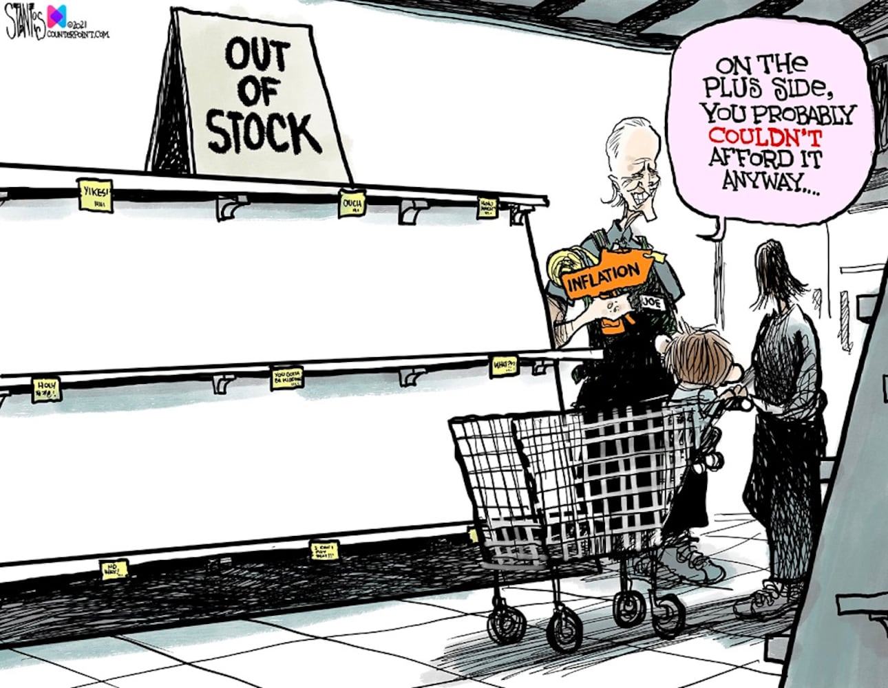 WEEK IN CARTOONS: Facebook name change, Biden’s spending plan and more
