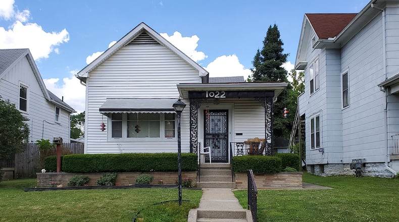 Built in 1926, the home offers approximately 1,310 sq. ft. of living space. It has a full, unfinished basement and attached and detached, 1-car garages. CONTRIBUTED PHOTO