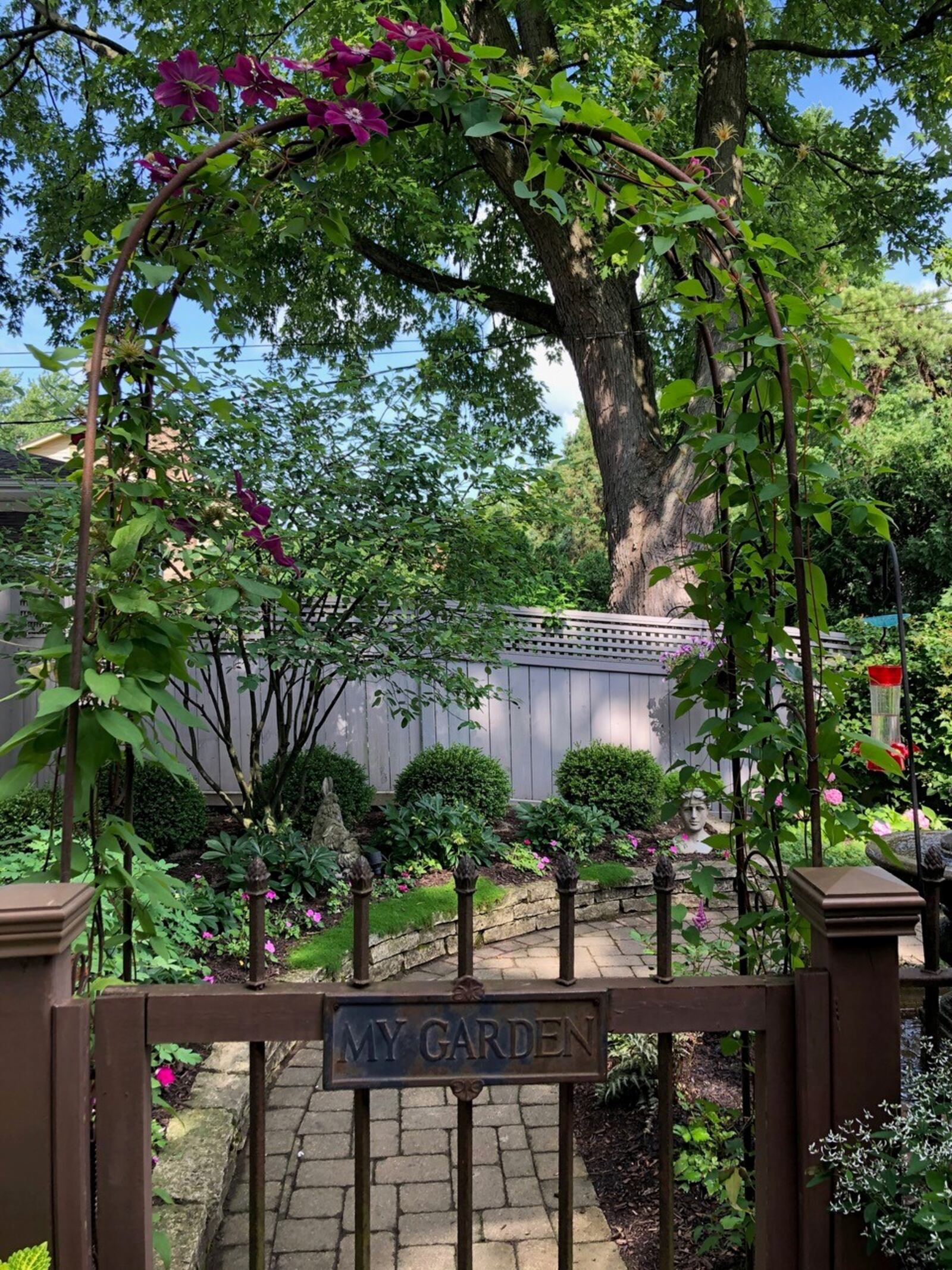 Area gardeners share their passion with the public. This photo is from the upcoming Garden Club of Dayton tour. CONTRIBUTED
