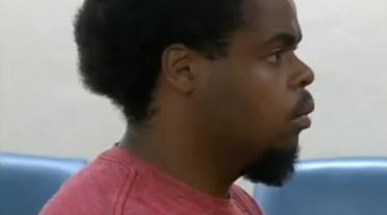 Patrick Brandon Coley, 22, was arraigned in Clark County Municipal Court on Monday morning on charges relating to a short chase through Springfield on Friday. JENNA LAWSON/STAFF.