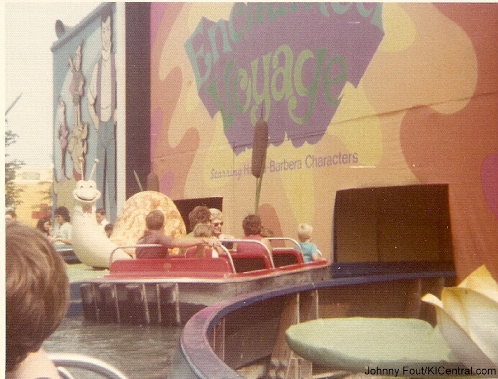 Kings Island's Phantom Theater: Opening Nightmare is the latest iteration of a dark ride at the park. Other versions include Phantom Theater, The Enchanted Voyage and Boo Blasters on Boo Hill. Photos courtesy of Johnny Fout and  KICentral