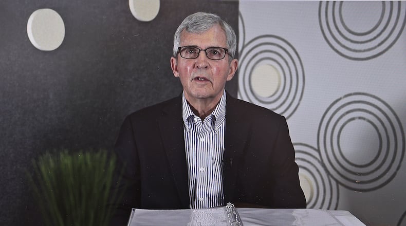 Andy Bell speaks during a video for the Chamber of Greater Springfield. Contributed