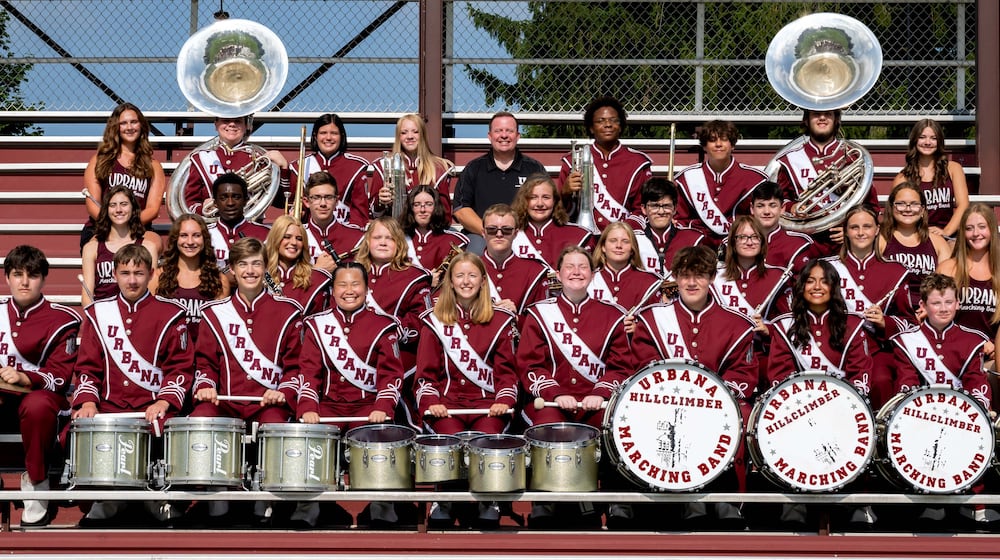 Urbana High School Marching Band. Contributed