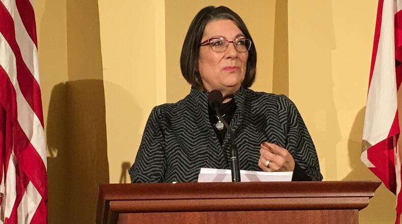 State Rep. Nickie Antonio, D-Lakewood, is running for the Ohio Senate. She is one of 10 openly LGBTQ candidates running for Statehouse of federal seats in Ohio.