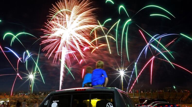 The Old Fashioned Fireworks at the Clark County Fairgrounds that were scheduled for Thursday, July 2 is canceled due to the coronavirus pandemic and lack of donations. BILL LACKEY/STAFF