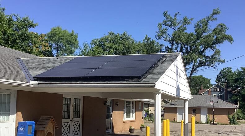 The Dayton friends, a Quaker meeting group, installed solar panels on their building earlier this year. Solar energy aligns with their values of living sustainably and helping others.
