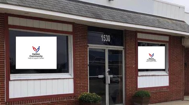 The Haitian Community Health and Support Center is located at 1530 South Yellow Springs Street, and is undergoing work to make it recognizable to the Haitian community. CONTRIBUTED