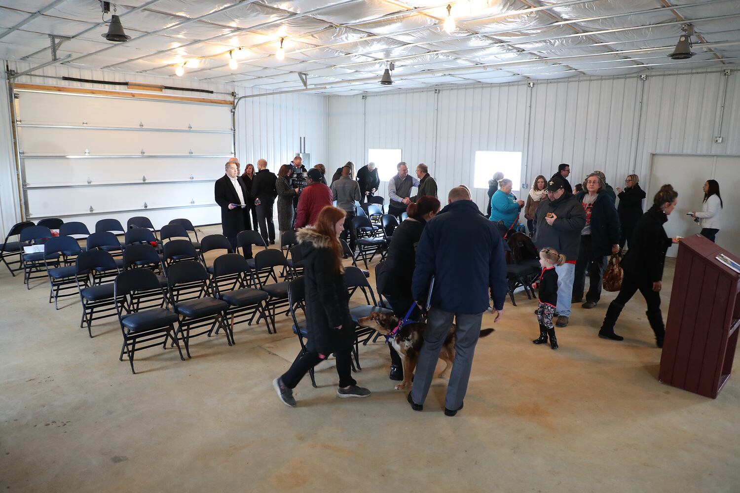 Grand Opening of new Dog Barn