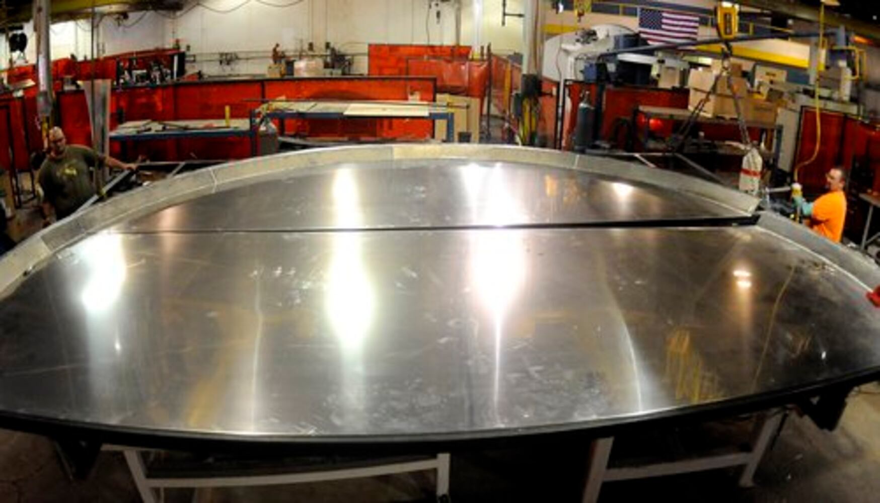 World's largest pie pan