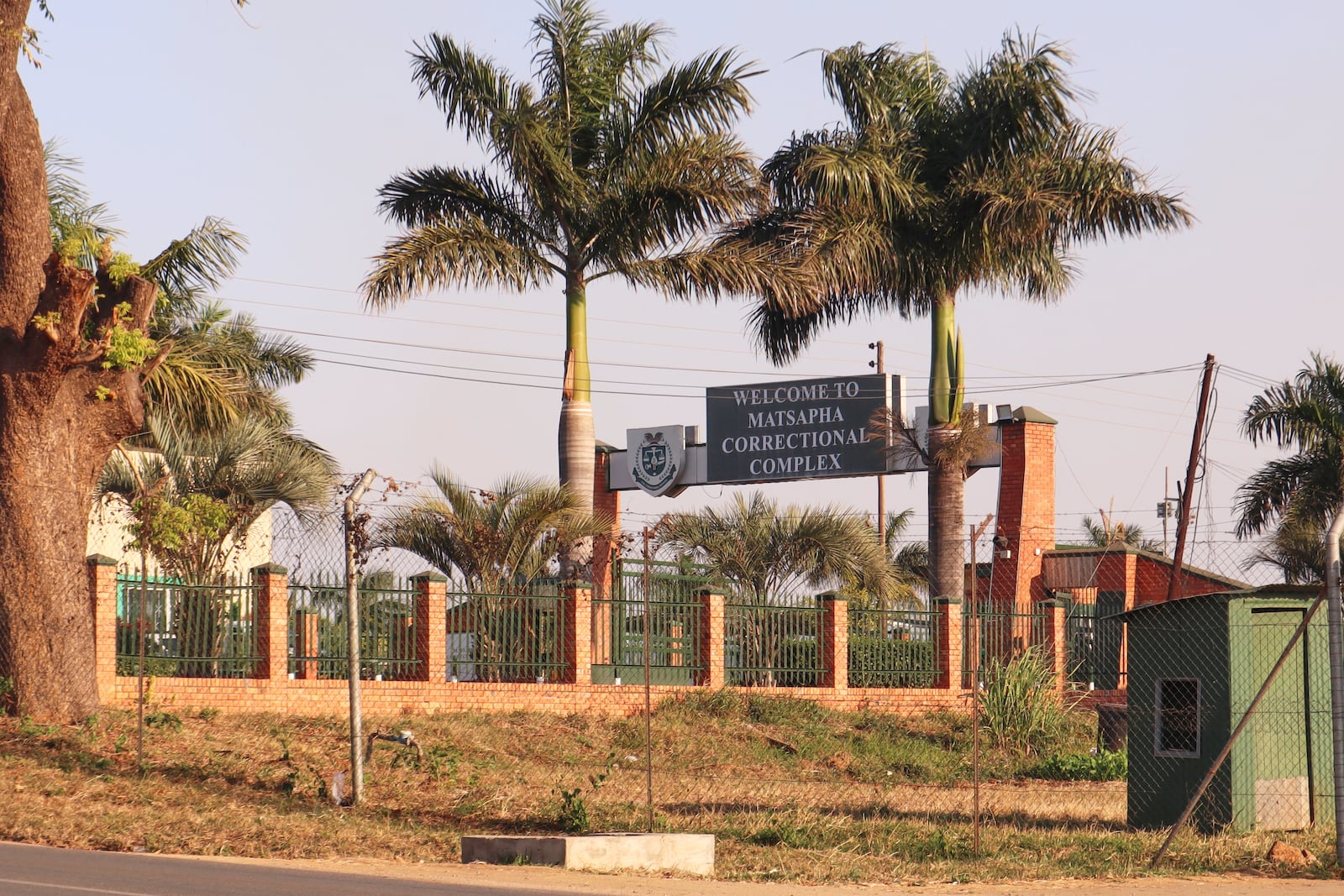 Matsapha Correctional Complex is seen in Matsapha, near Mbabane, Eswatini, Thursday July 17, 2025. (AP Photo)