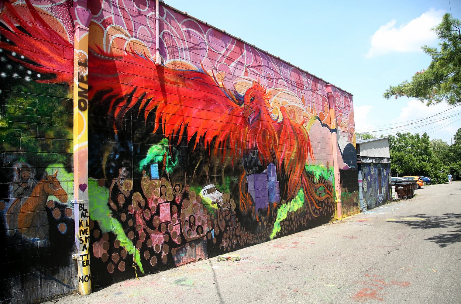PHOTOS: Yellow Springs murals remember George Floyd
