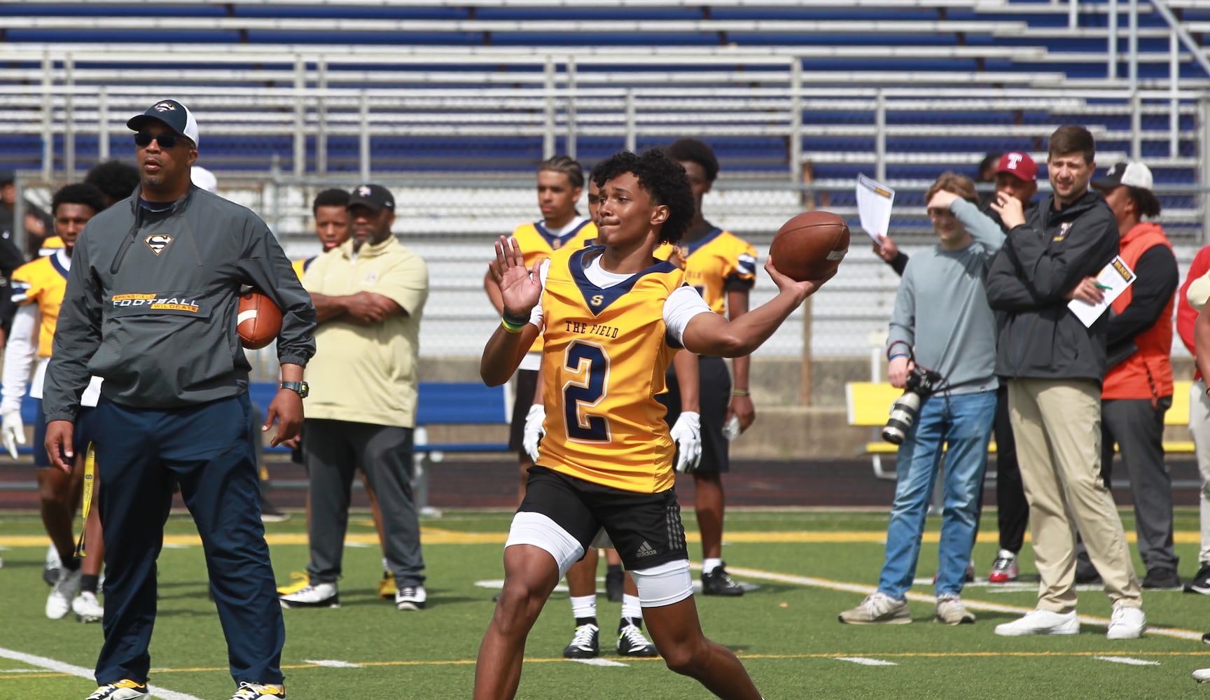 High school football recruiting showcase 2025