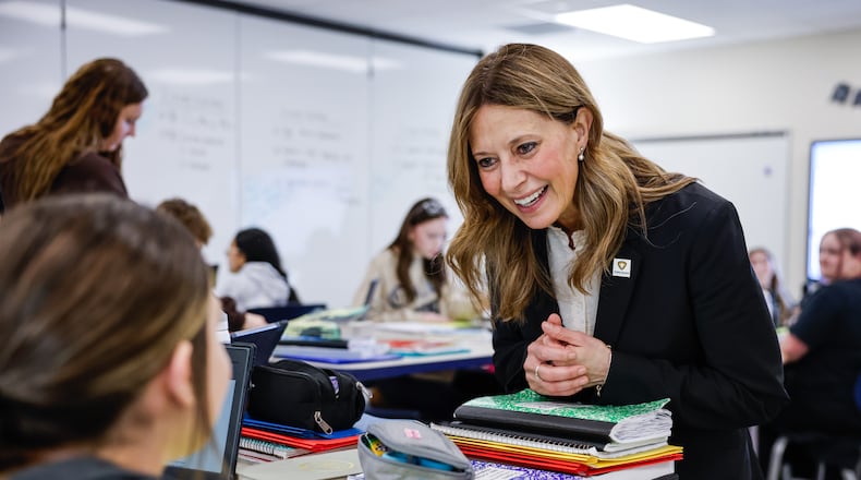 Democrat Ohio gubernatorial candidate Amy Acton. NICK GRAHAM/STAFF