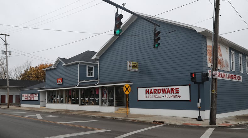 The Brain Lumber Company on East Street in Springfield has been in business since 1868. BILL LACKEY/STAFF