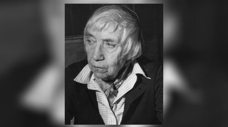 Berenice Abbott wore her hair bobbed late in life, but it was her decision to cut it short after high school graduation that made her appear to be a sophisticate to her New York friends at Ohio State University. FILE PHOTO