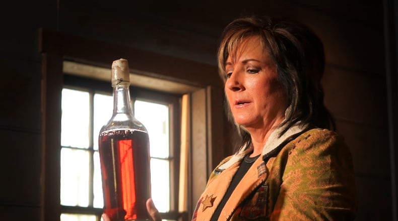 Missy Duer, co-founder of Indian Creek Distillery in Miami County. Staff file photo by Jim Witmer