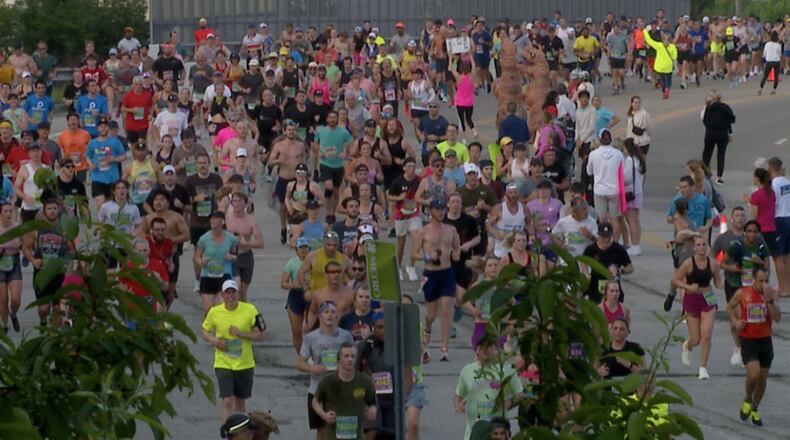 More than 39,000 participants registered for Flying Pig races throughout the marathon weekend. MARC PRICE/WCPO