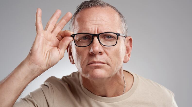 Adults can protect their eye health by wearing sunglasses outdoors, not smoking, making healthy food choices and exercising. Managing chronic conditions such as high blood pressure, diabetes and high cholesterol can also impact eye health. iSTOCK