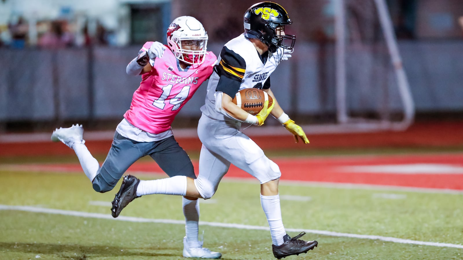 Stebbins hosted Springfield Shawnee in the season-opener at Edmundson Stadium on Aug. 23, 2024. Michael Cooper/CONTRIBUTED