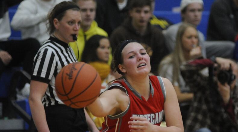 Tipp’s Brooke Aselage is one of four returning Red Devils starters. MARC PENDLETON / STAFF