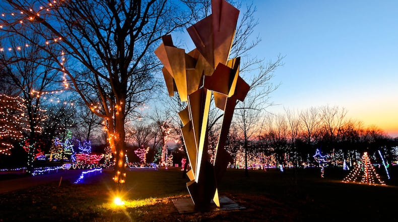 Pyramid Hill’s Holiday Lights on the Hill in Hamilton.