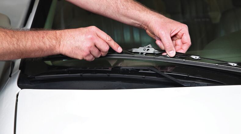 Replace existing wiper blades each winter so driver visibility is not compromised. Photo by Metro Creative Graphics