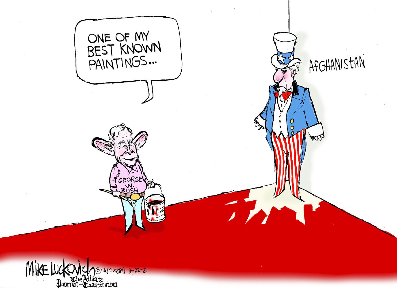 Week in cartoons: Afghanistan pullout and more